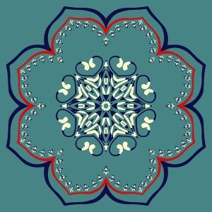 Bilali Habeşi Turkuaz Göbekli Cami Halısı